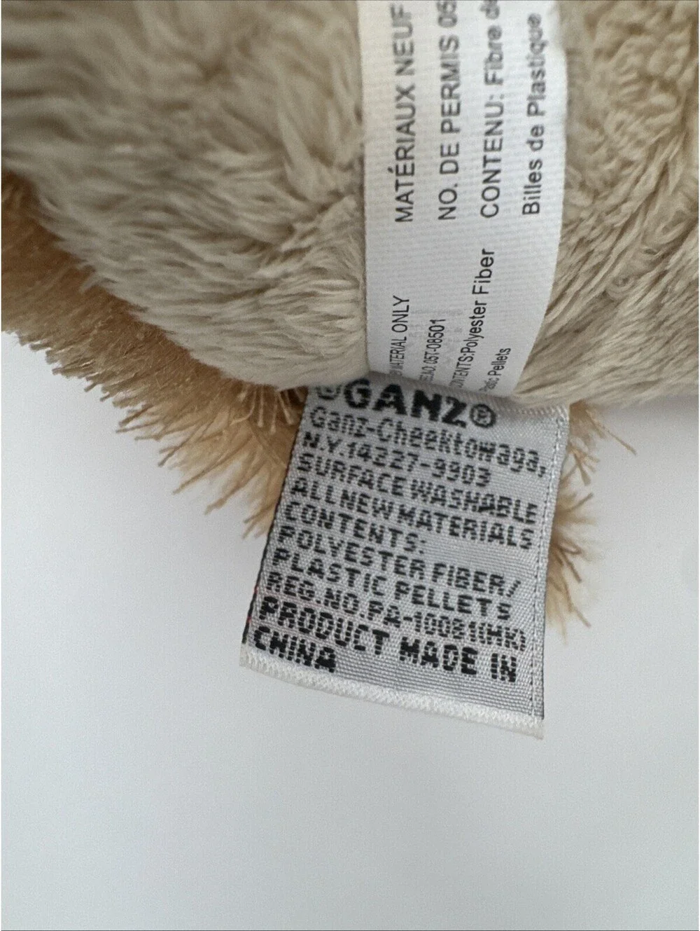 Ganz Webkinz Lil' Kinz Cocker Spaniel Stuffed Animal Plush Toy No Code 9 Inch